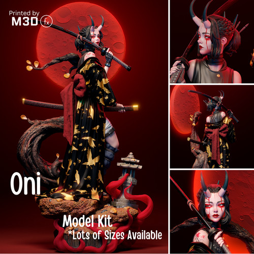Oni model kit - 3d,